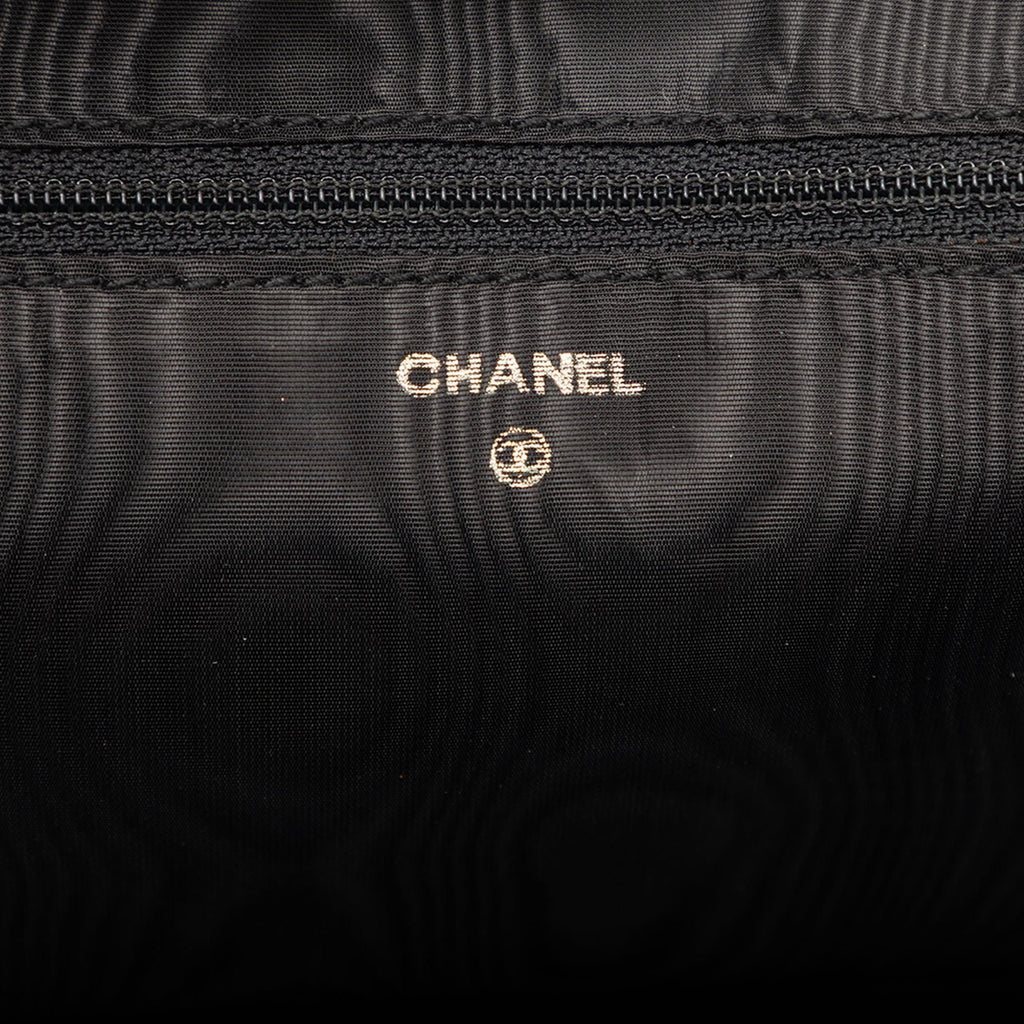 Chanel CC Caviar Documents Portfolio Clutch