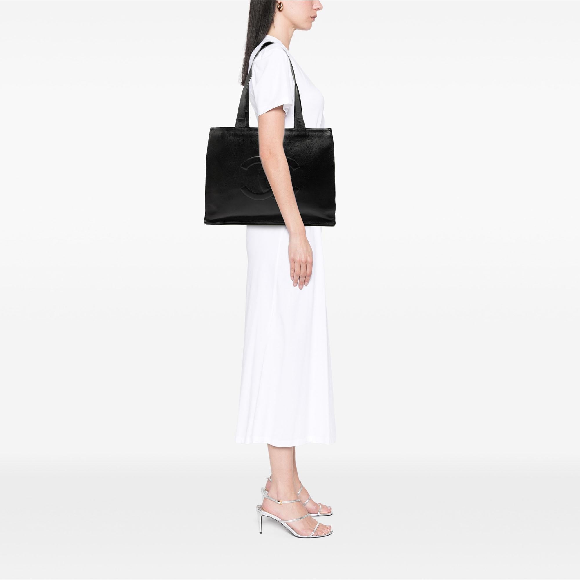 Chanel CC Caviar Tote