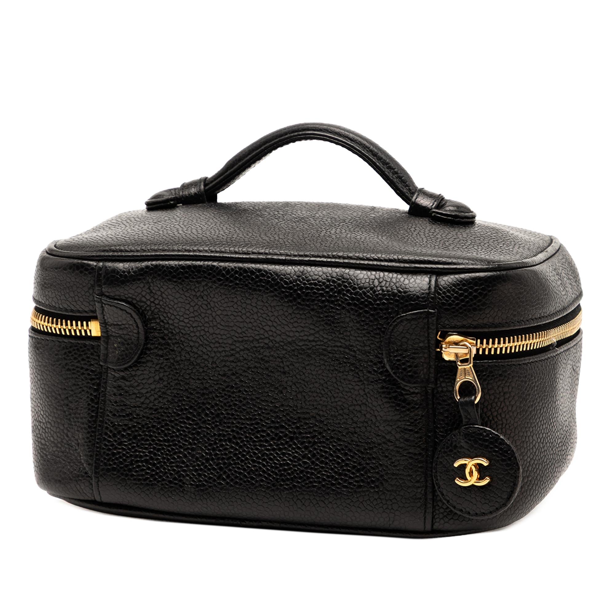 Chanel CC Caviar Vanity Bag