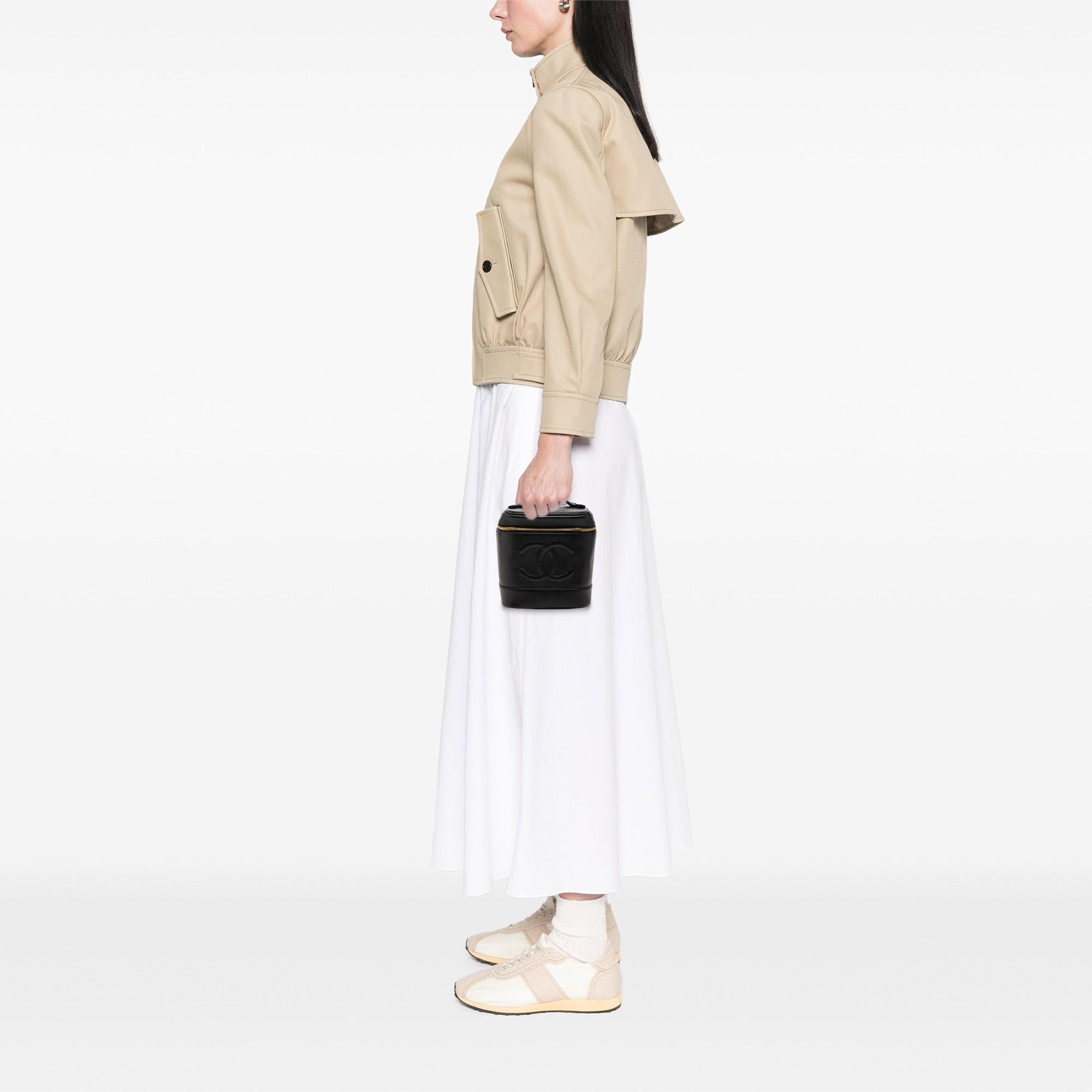 Chanel CC Caviar Vanity Bag