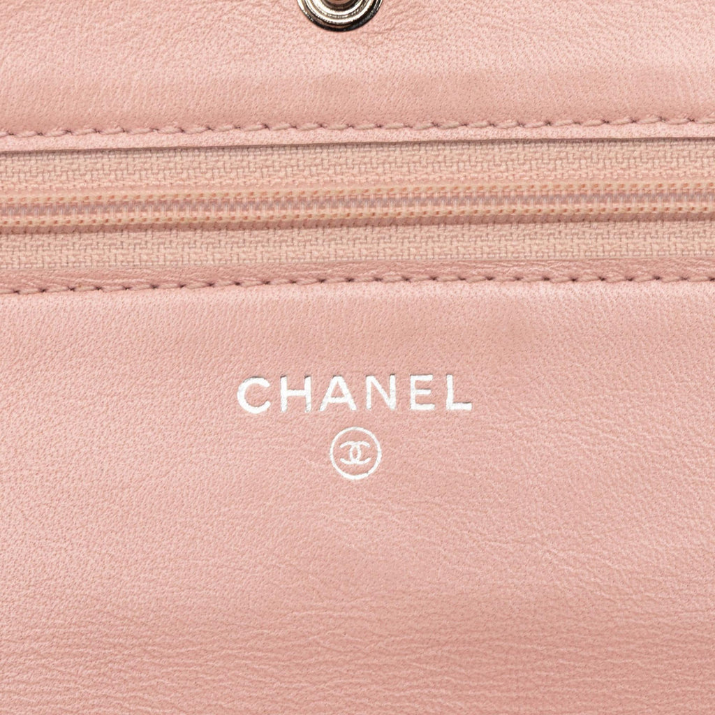 Chanel CC Caviar Wallet On Chain