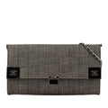 Chanel CC Choco Bar Denim Chain Flap