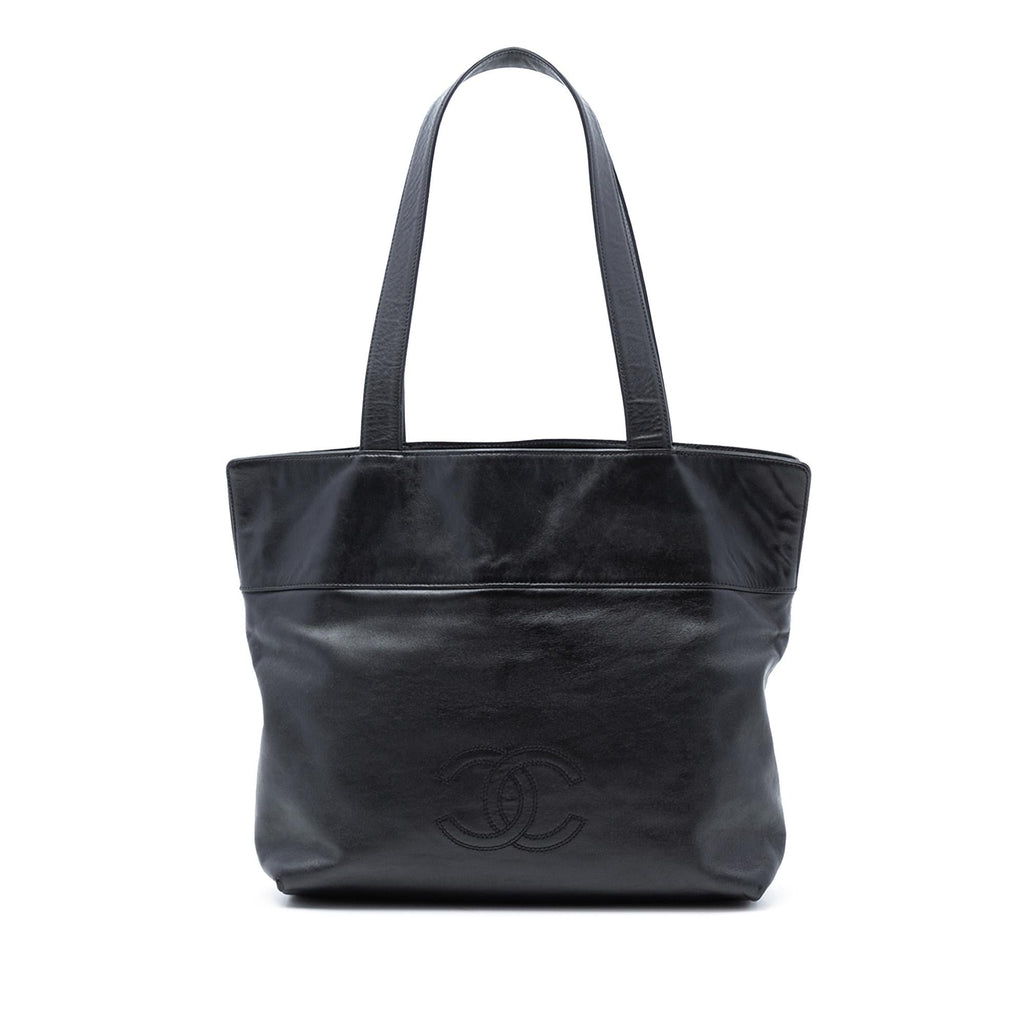 Chanel CC Lambskin Tote