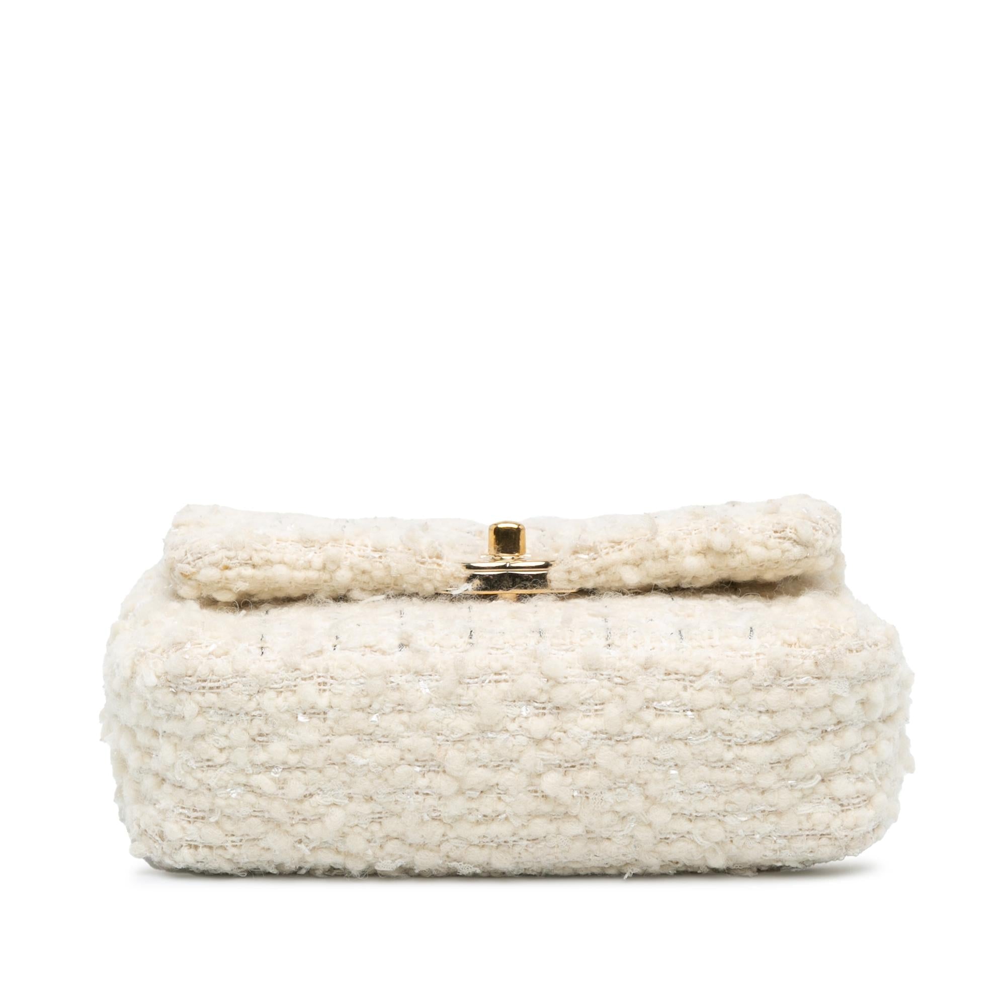 Chanel CC Mini Tweed Flap Crossbody