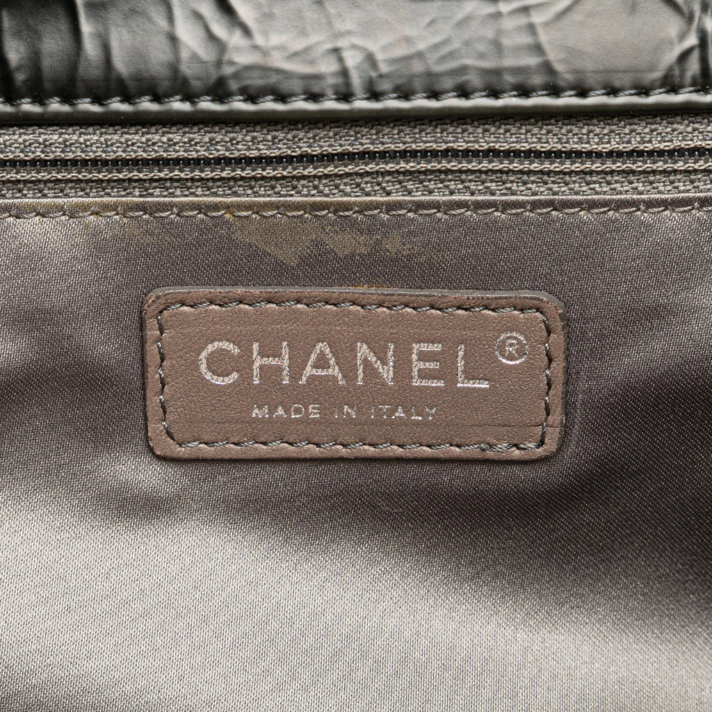 Chanel CC Quilted Glazed Calfskin Flap (SHG-16f7wX)