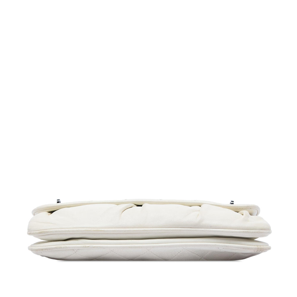 Chanel CC Quilted Lambskin Double Turnlock Flap