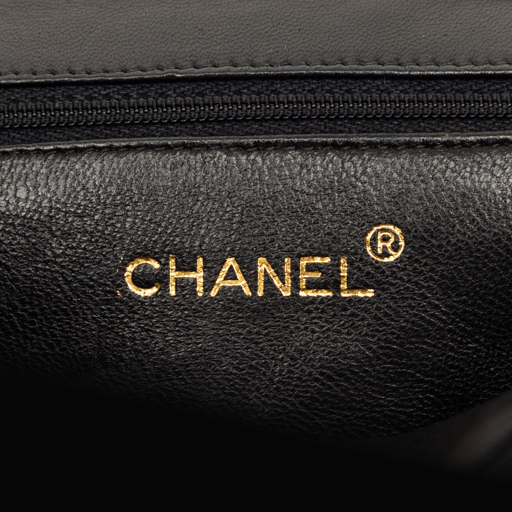 Chanel CC Quilted Lambskin Full Flap Crossbody