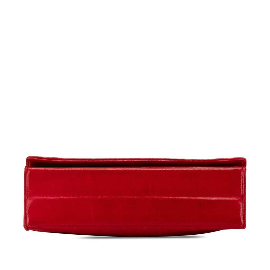 Chanel CC Quilted Lambskin Full Flap (SHG-sF6Lle)