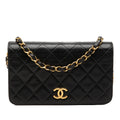 Chanel CC Quilted Lambskin Full Single Flap