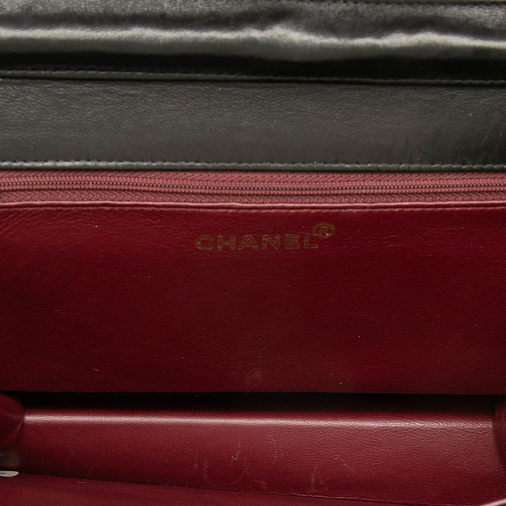 Chanel CC Quilted Lambskin Single Flap