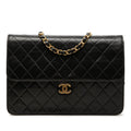 Chanel CC Quilted Lambskin Single Flap