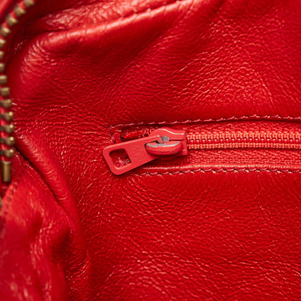 Chanel CC Quilted Lambskin Tassel Crossbody Bag (SHG-4oL2JE)