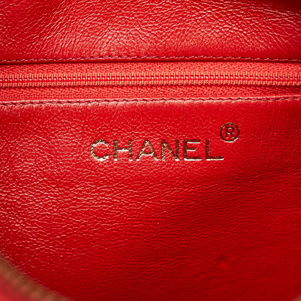 Chanel CC Quilted Lambskin Tassel Crossbody Bag (SHG-4oL2JE)