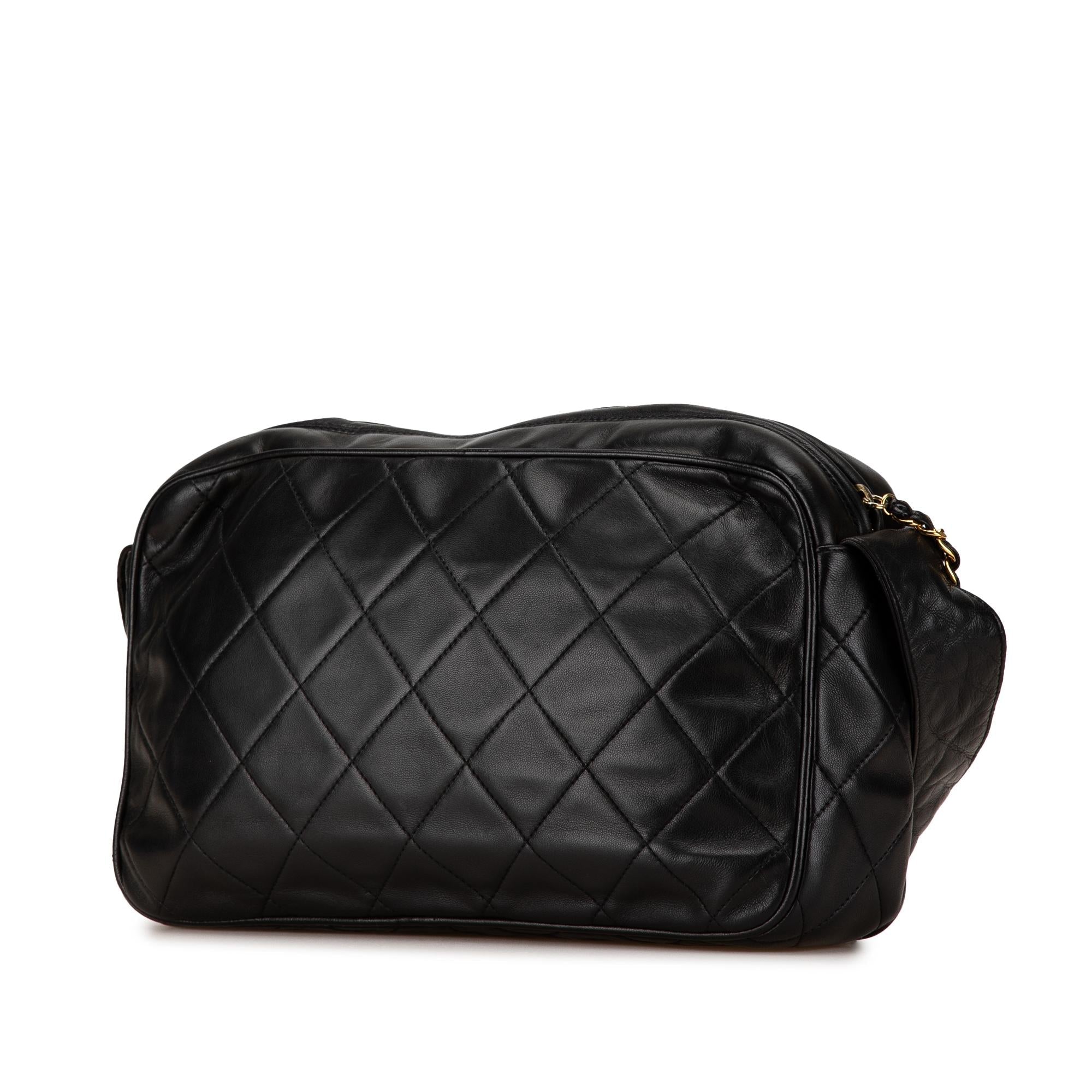 Chanel CC Quilted Lambskin Tassel Crossbody (SHG-pX511j)