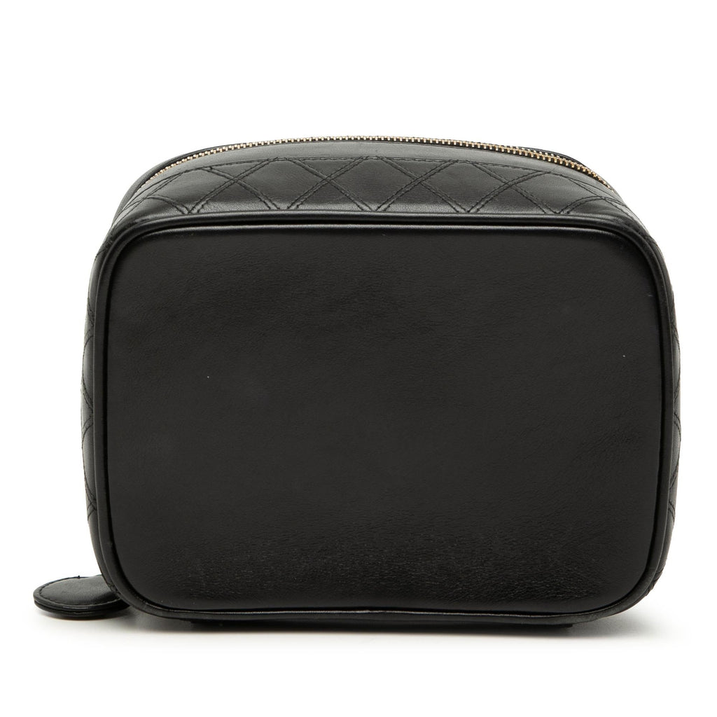 Chanel CC Quilted Lambskin Vanity Bag