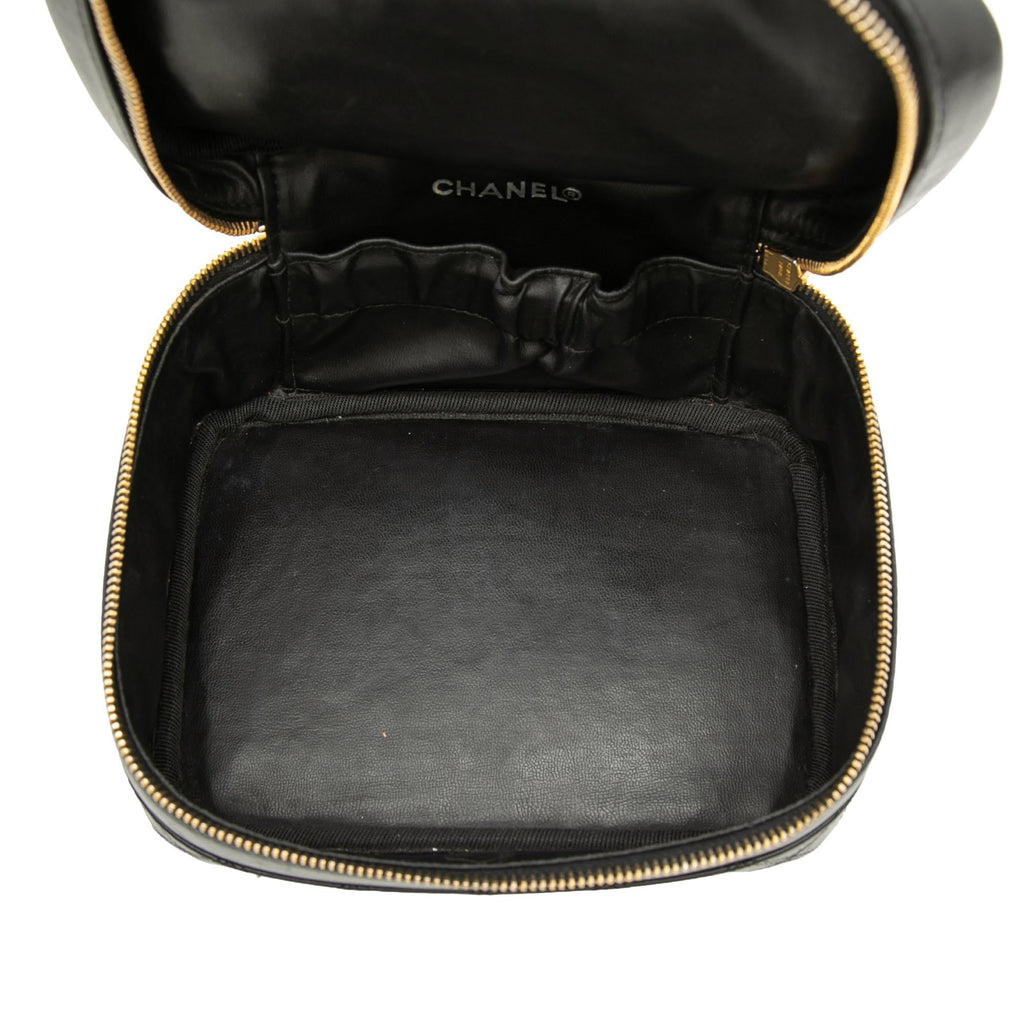 Chanel CC Quilted Lambskin Vanity Bag