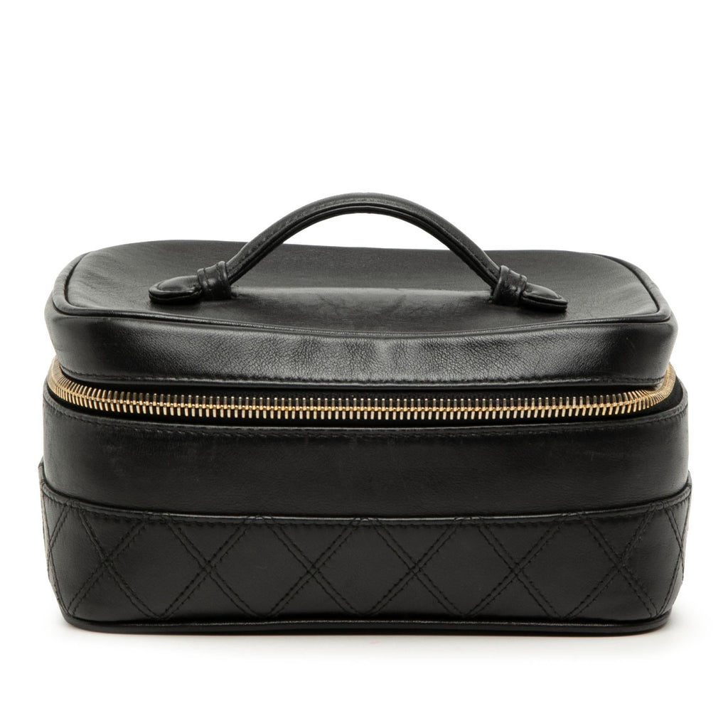 Chanel CC Quilted Lambskin Vanity Bag