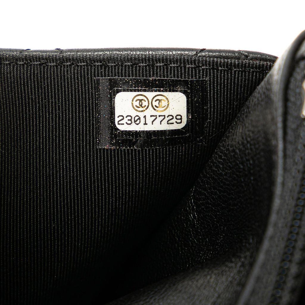Chanel CC Quilted Lambskin Wallet On Chain