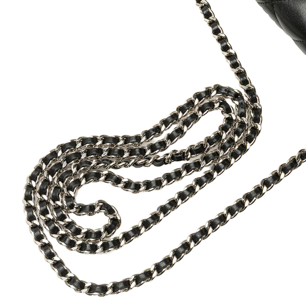 Chanel CC Quilted Lambskin Wallet On Chain
