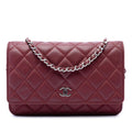 Chanel CC Quilted Lambskin Wallet on Chain