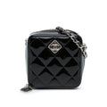 Chanel CC Quilted Patent Clutch With Chain (SHG-ROhwQv)
