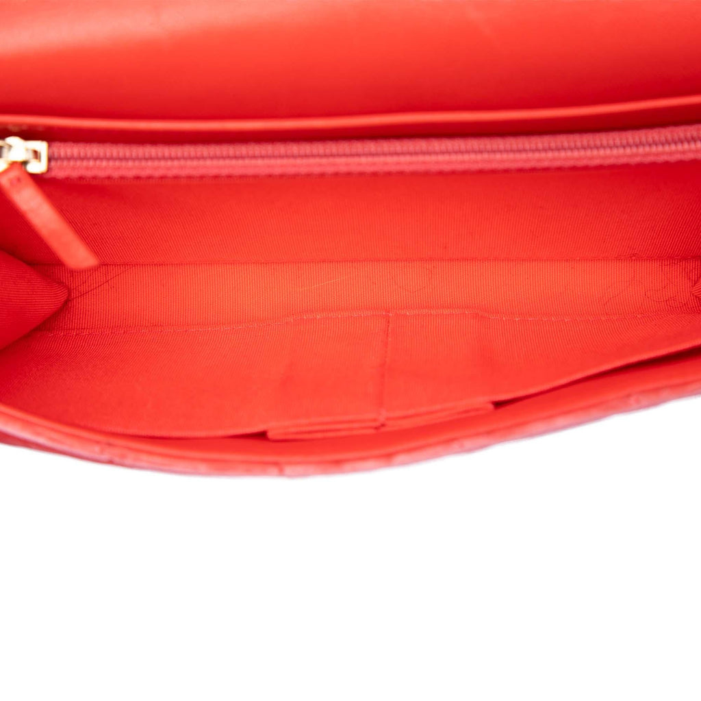 Chanel CC Quilted Velvet Single Flap