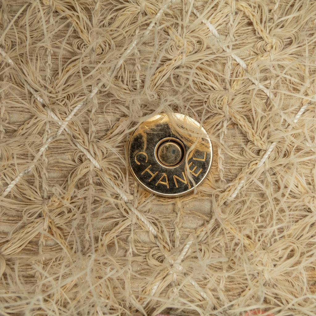 Chanel CC Straw Country Flap (SHG-LDVjxm)