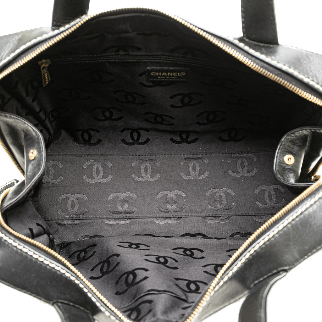 Chanel CC Wild Stitch Lambskin Handbag (SHG-4xK9Cn)