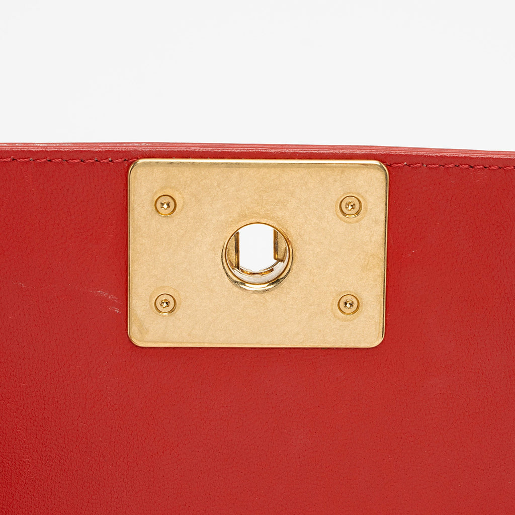 Chanel Calfskin Small Boy Bag