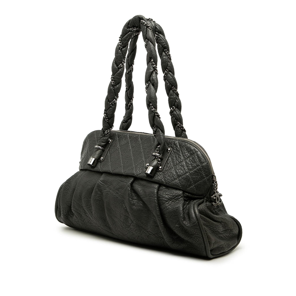 Chanel Calfskin Lady Braid Shoulder Bag