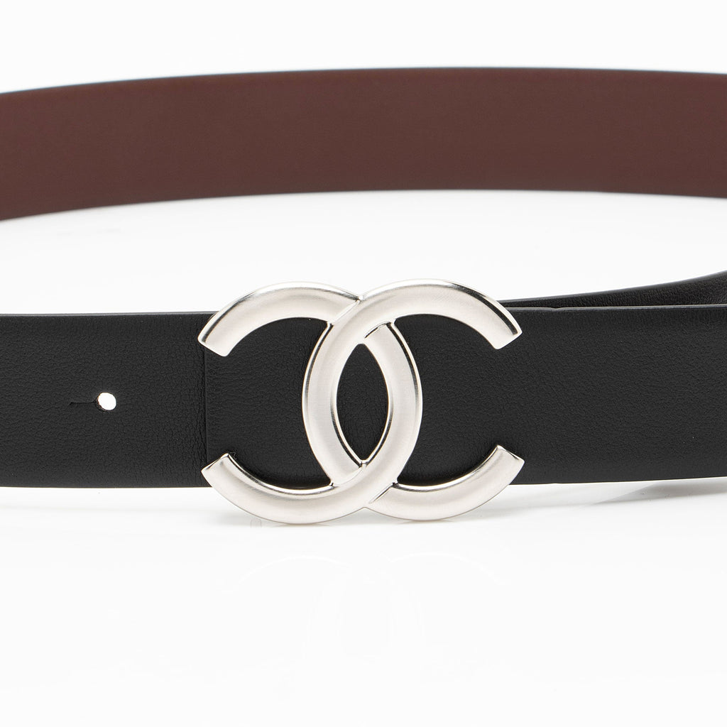 Chanel Calfskin Reversible CC Belt - Size 34 / 85