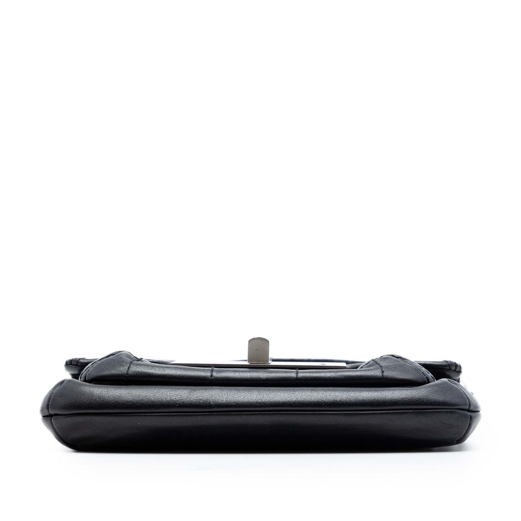 Chanel Calfskin Square Stitched Mademoiselle Shoulder Bag