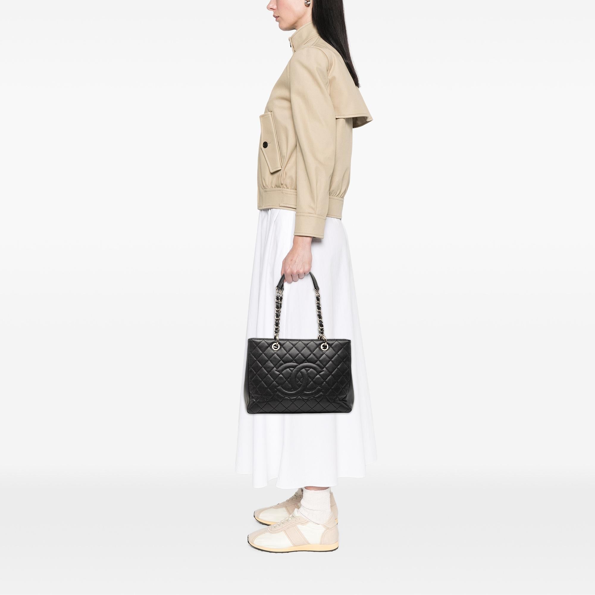 Chanel Caviar Grand Shopping Tote