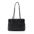 Chanel Caviar Leather City Small Shopping Tote