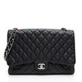 Chanel Caviar Leather Classic Maxi Single Flap Bag