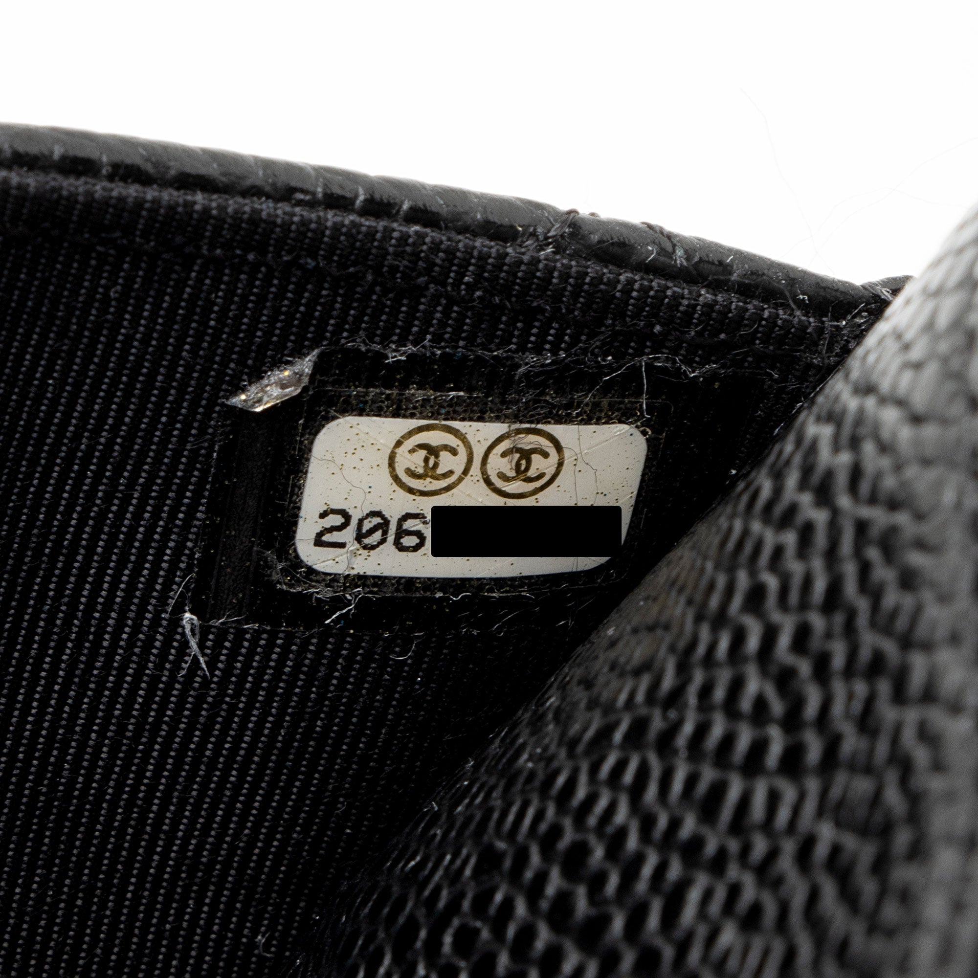 Chanel Caviar Leather Classic Wallet on Chain