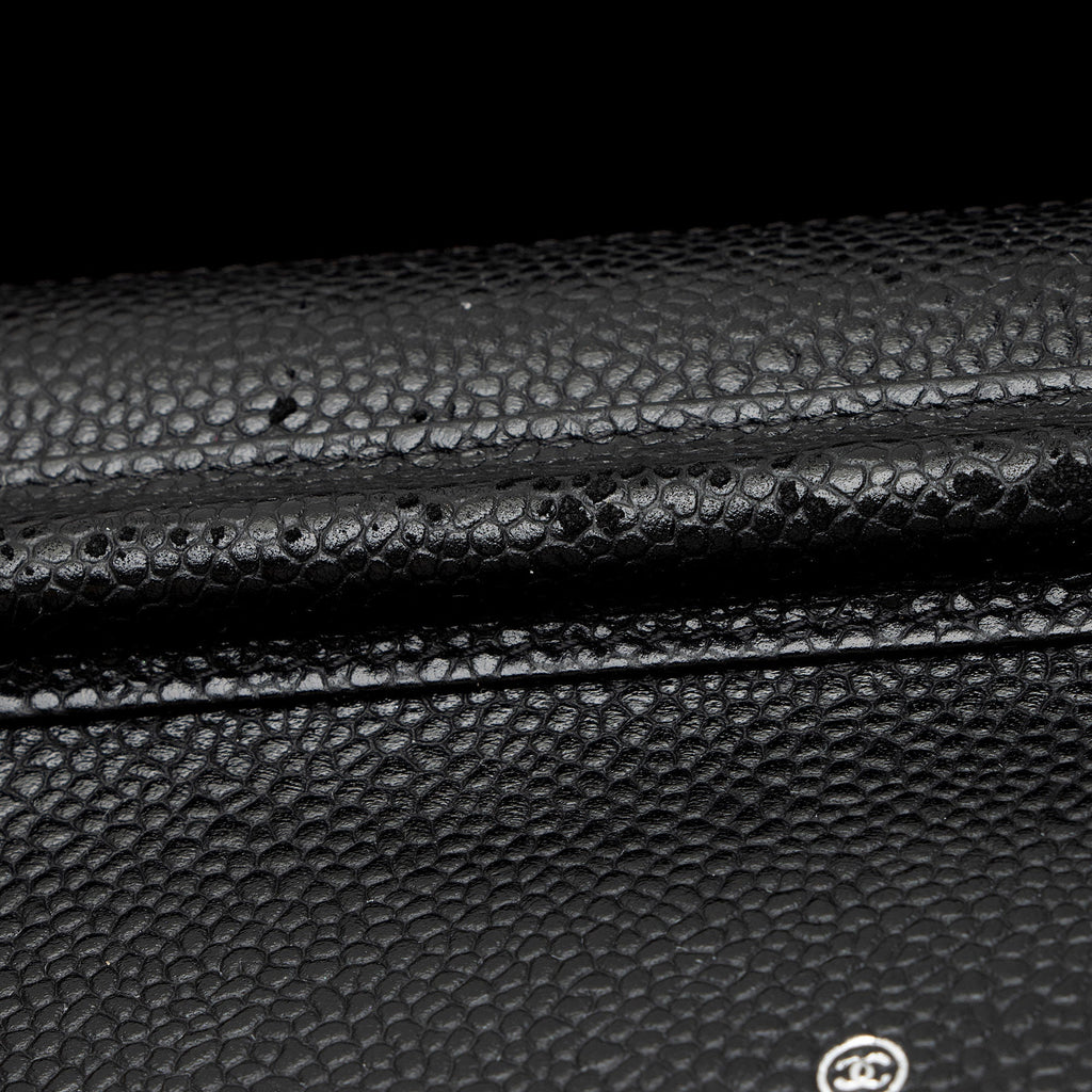 Chanel Caviar Leather Classic Wallet on Chain