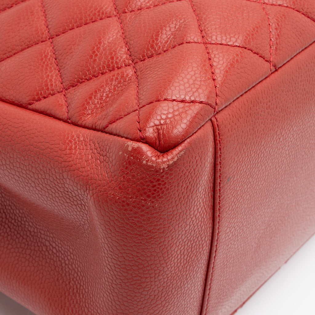 Chanel Caviar Leather Grand Shopping Tote