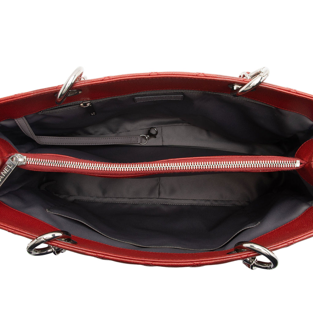 Chanel Caviar Leather Grand Shopping Tote