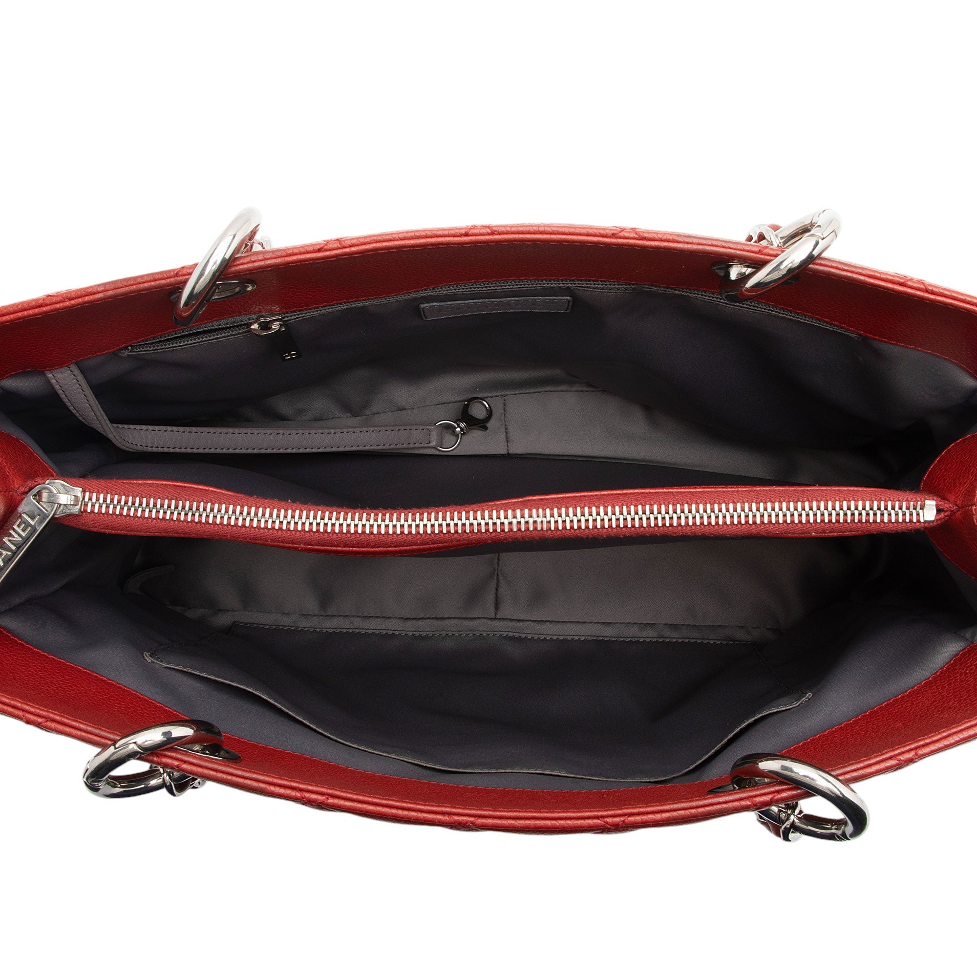 Chanel Caviar Leather Grand Shopping Tote