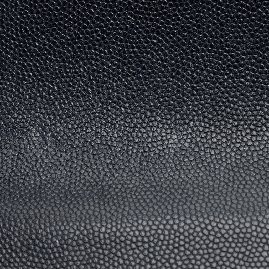 Chanel Caviar Leather Lizard Coco Small Top Handle