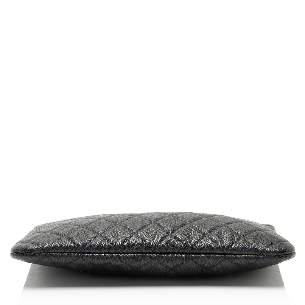 Chanel Caviar Leather Classic Zipped Pouch