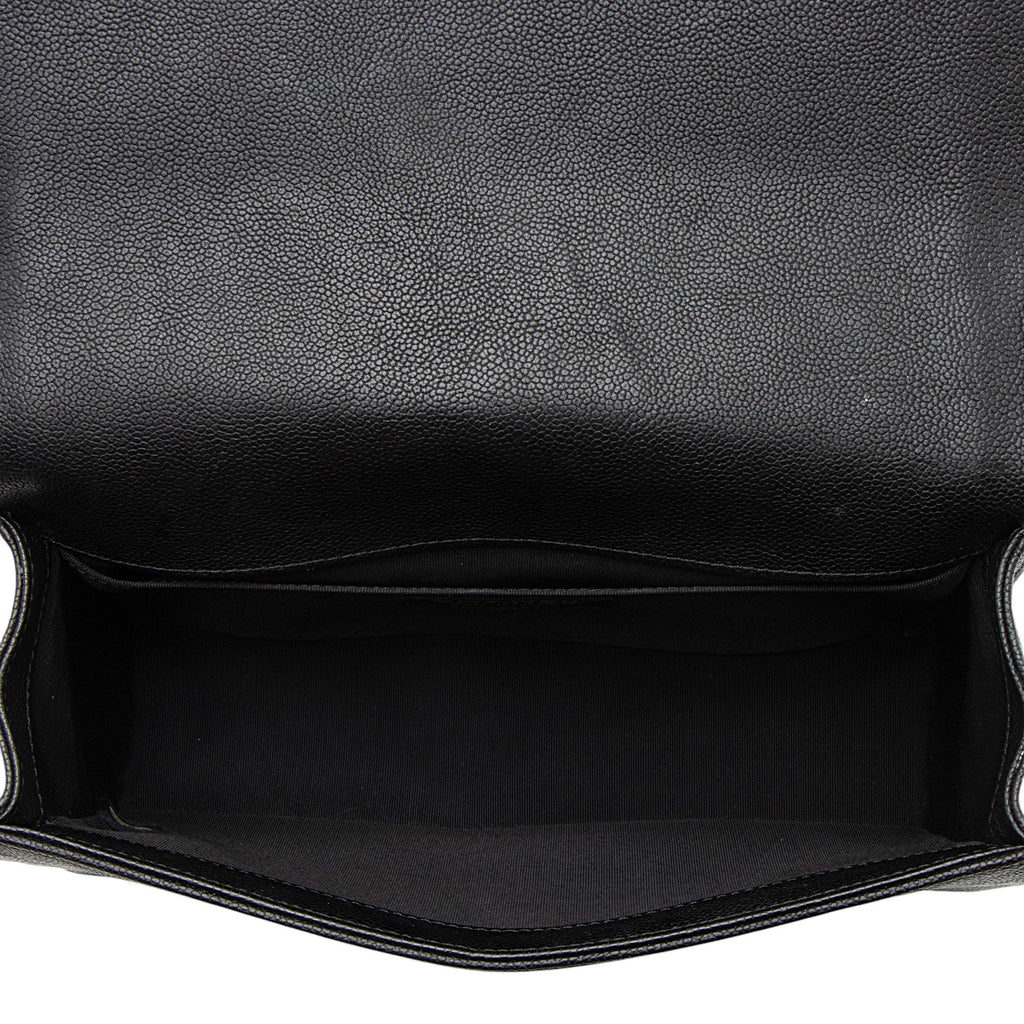 Chanel Caviar Leather Old Medium Boy Bag