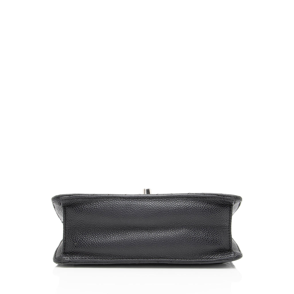 Chanel Caviar Leather Retro Class Small Flap Bag (SHF-W9Q8I9)