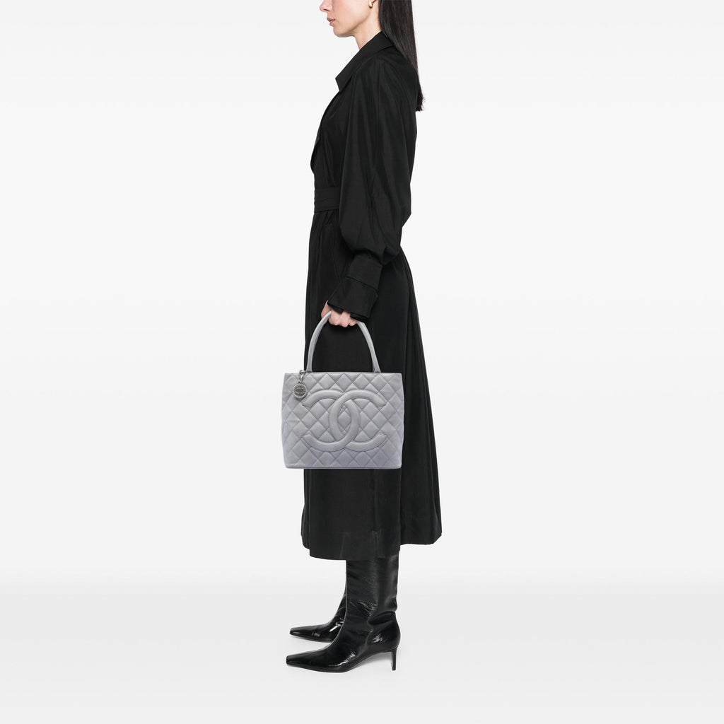 Chanel Caviar Medallion Tote