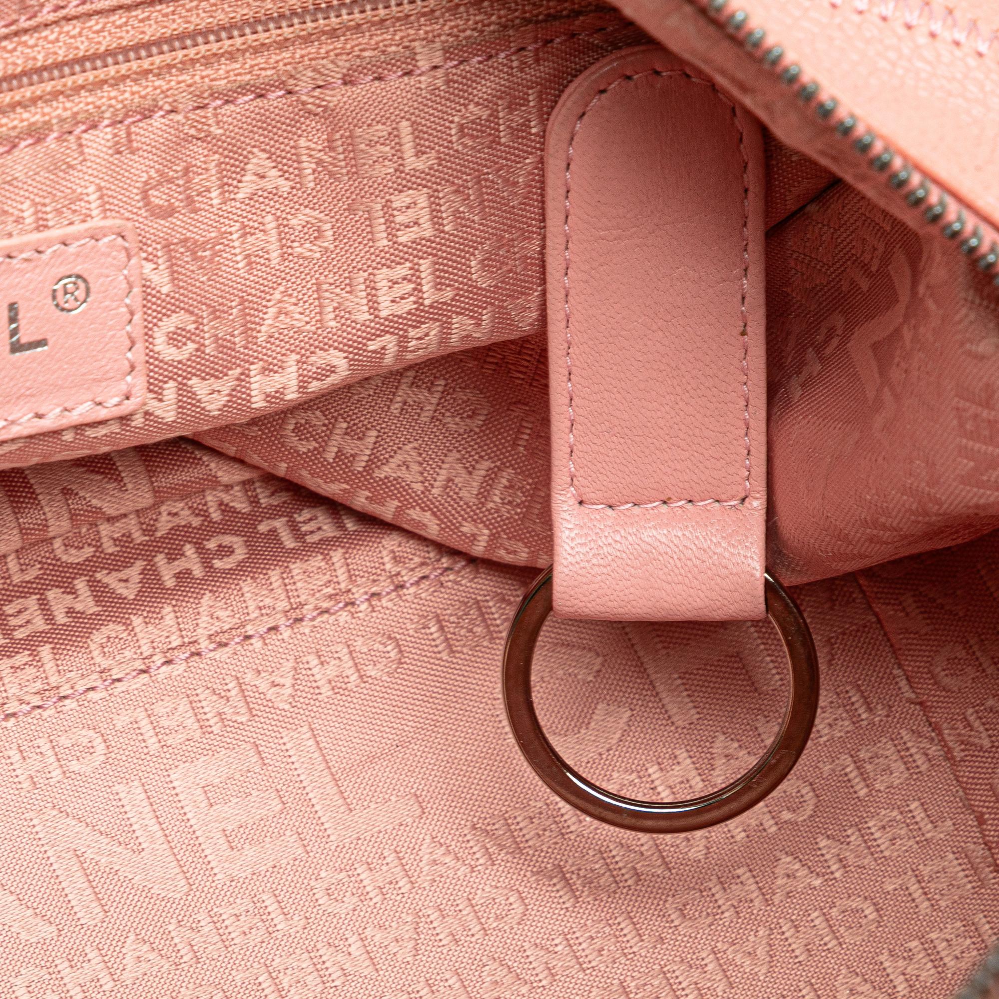 Chanel Choco Bar Caviar Shoulder Bag