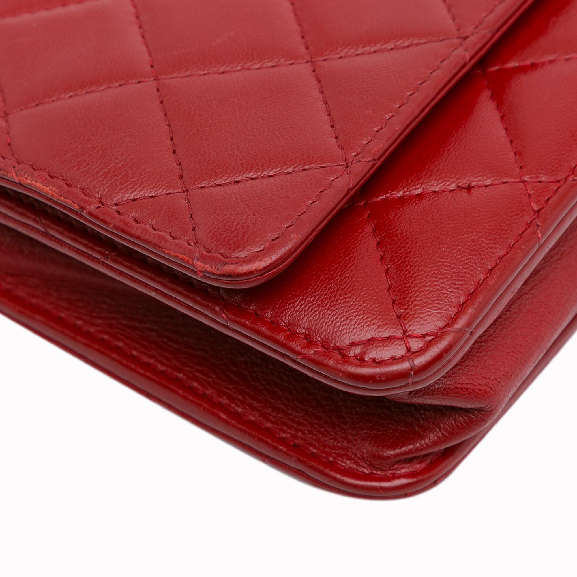 Chanel Classic Lambskin Wallet on Chain (SHG-3xoqhY)