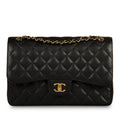 Chanel Classic Flap Bag - Jumbo - Caviar