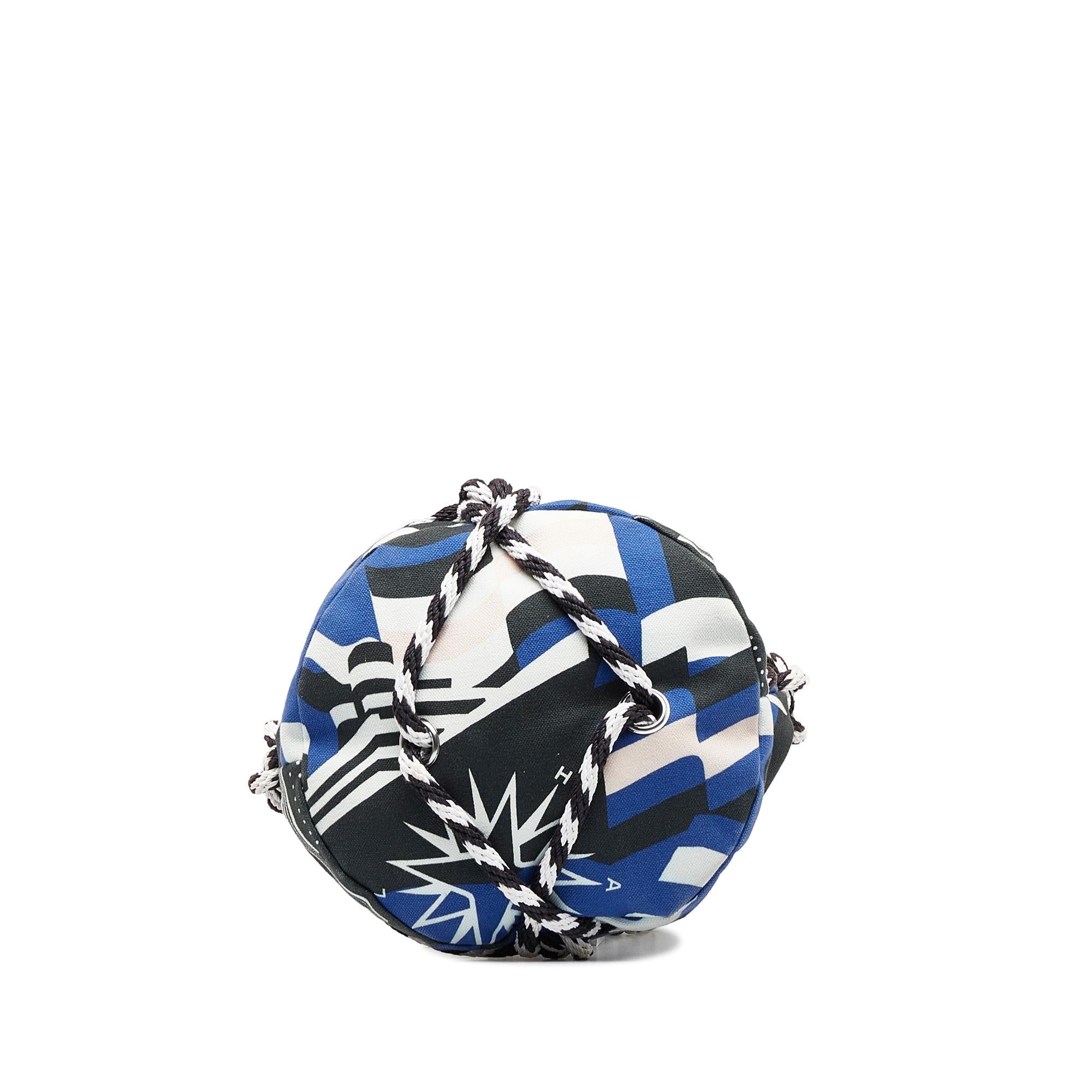 Chanel Cotton Drawstring Bag (SHG-vFjXXl)