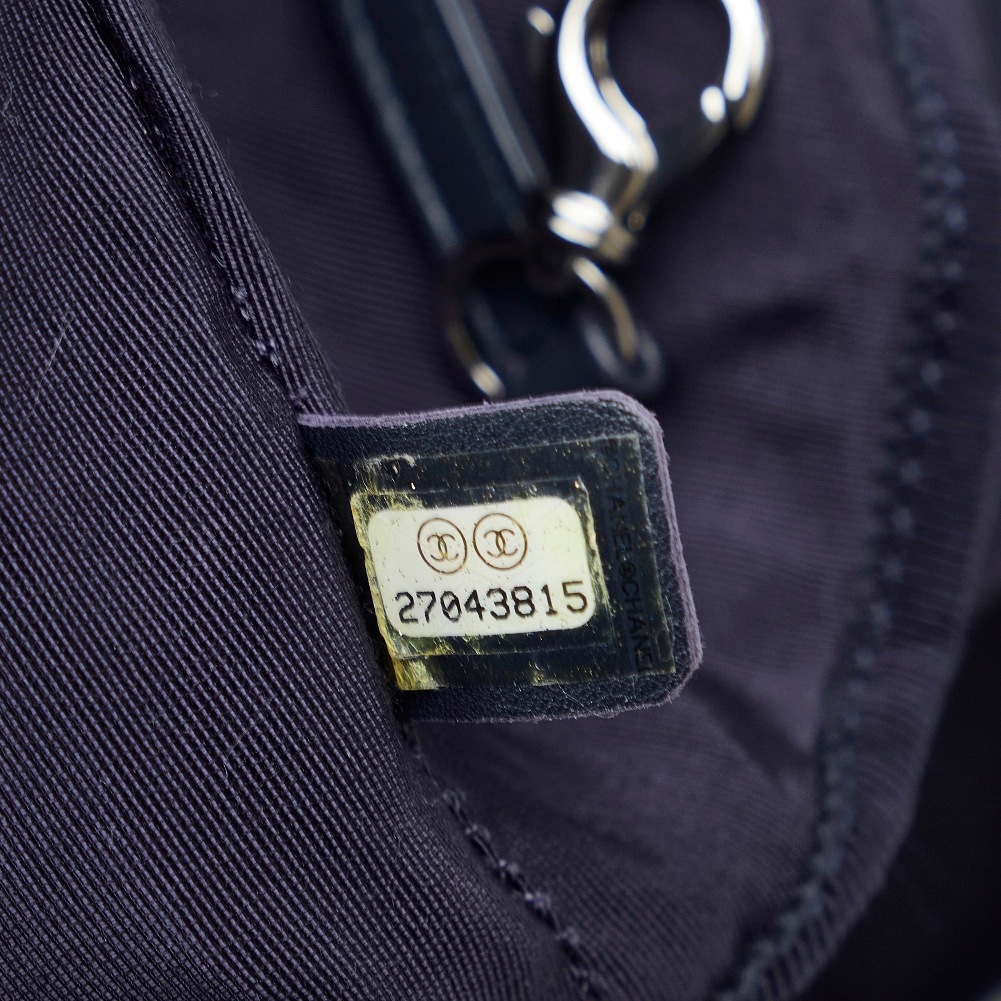 Chanel Cotton Drawstring Bag (SHG-vFjXXl)